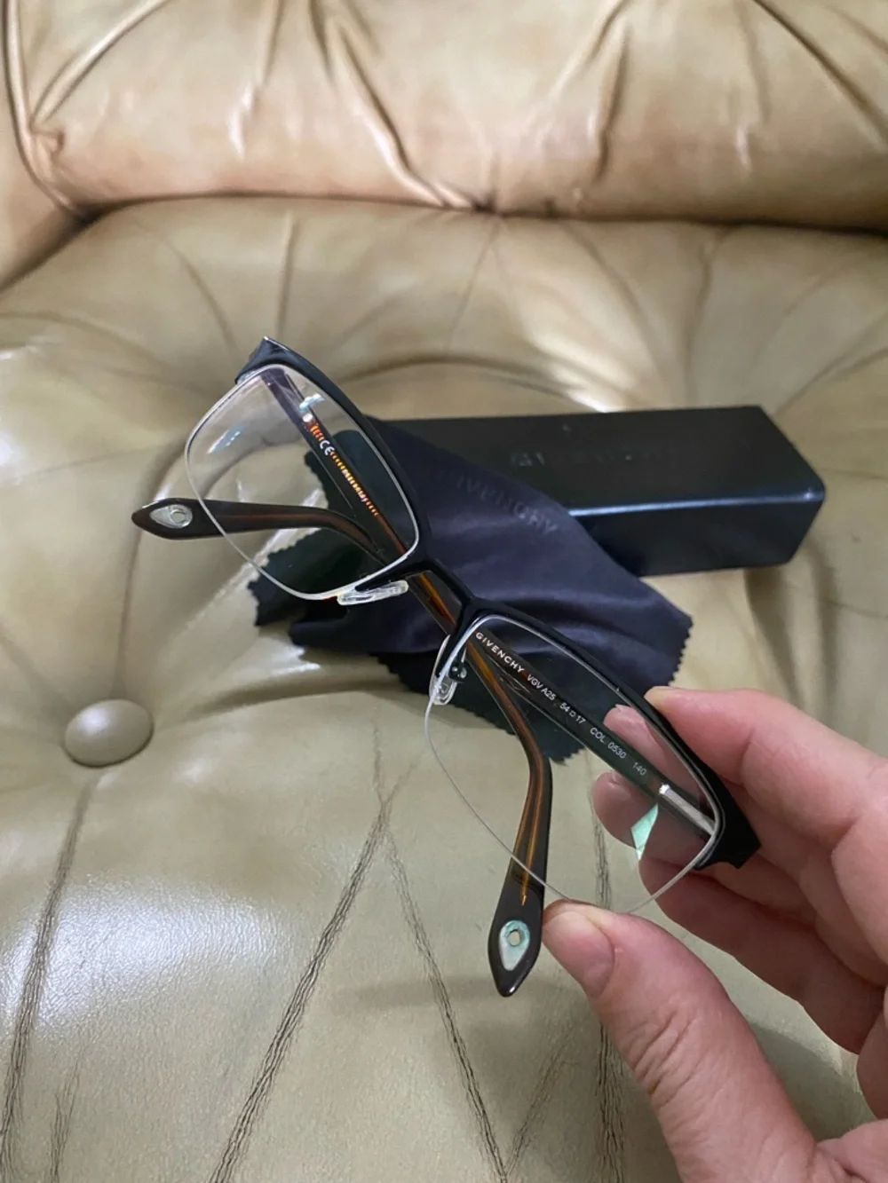 Givenchy Eye Glasses Prescription Lenses Nice Frames No flaws